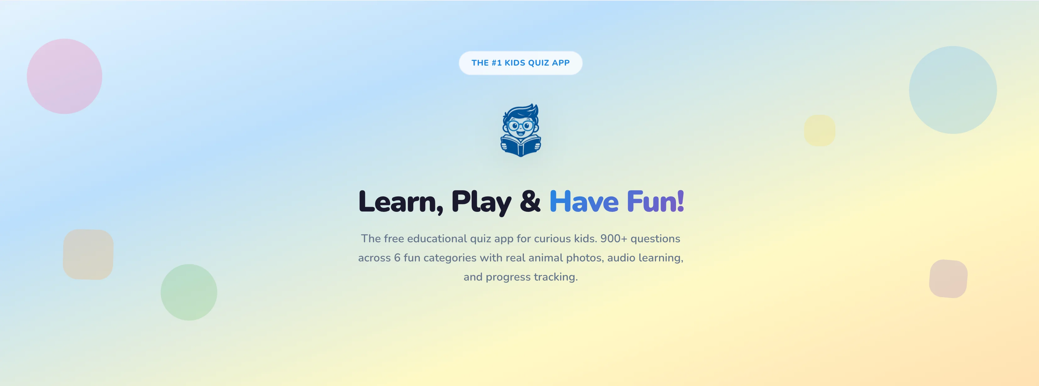 Kidzkwela — Learn, Play & Have Fun!